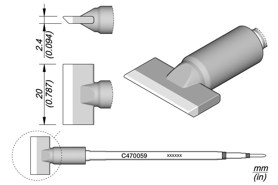 C470059 - Blade Cartridge 20
